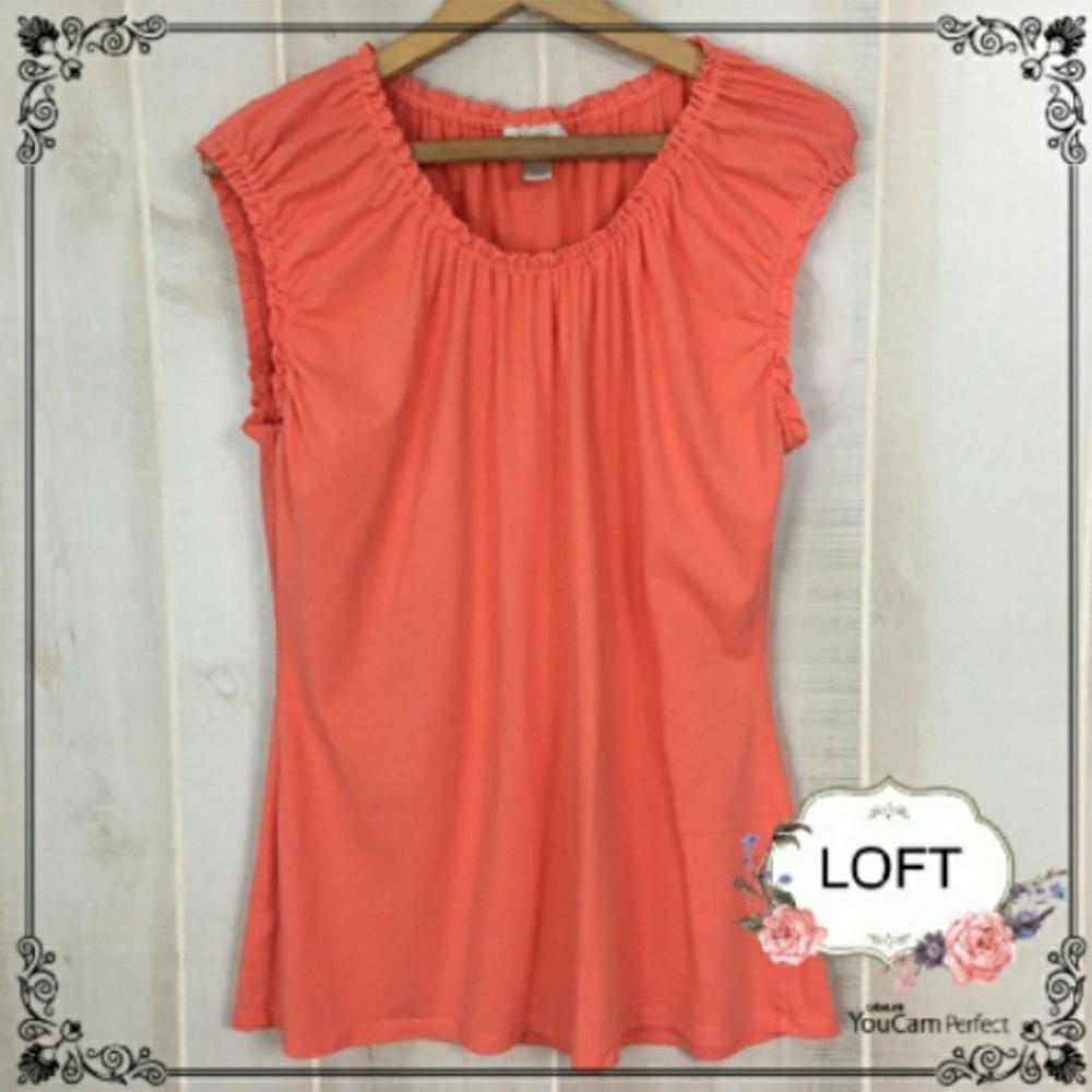 Cute summer Coral top
